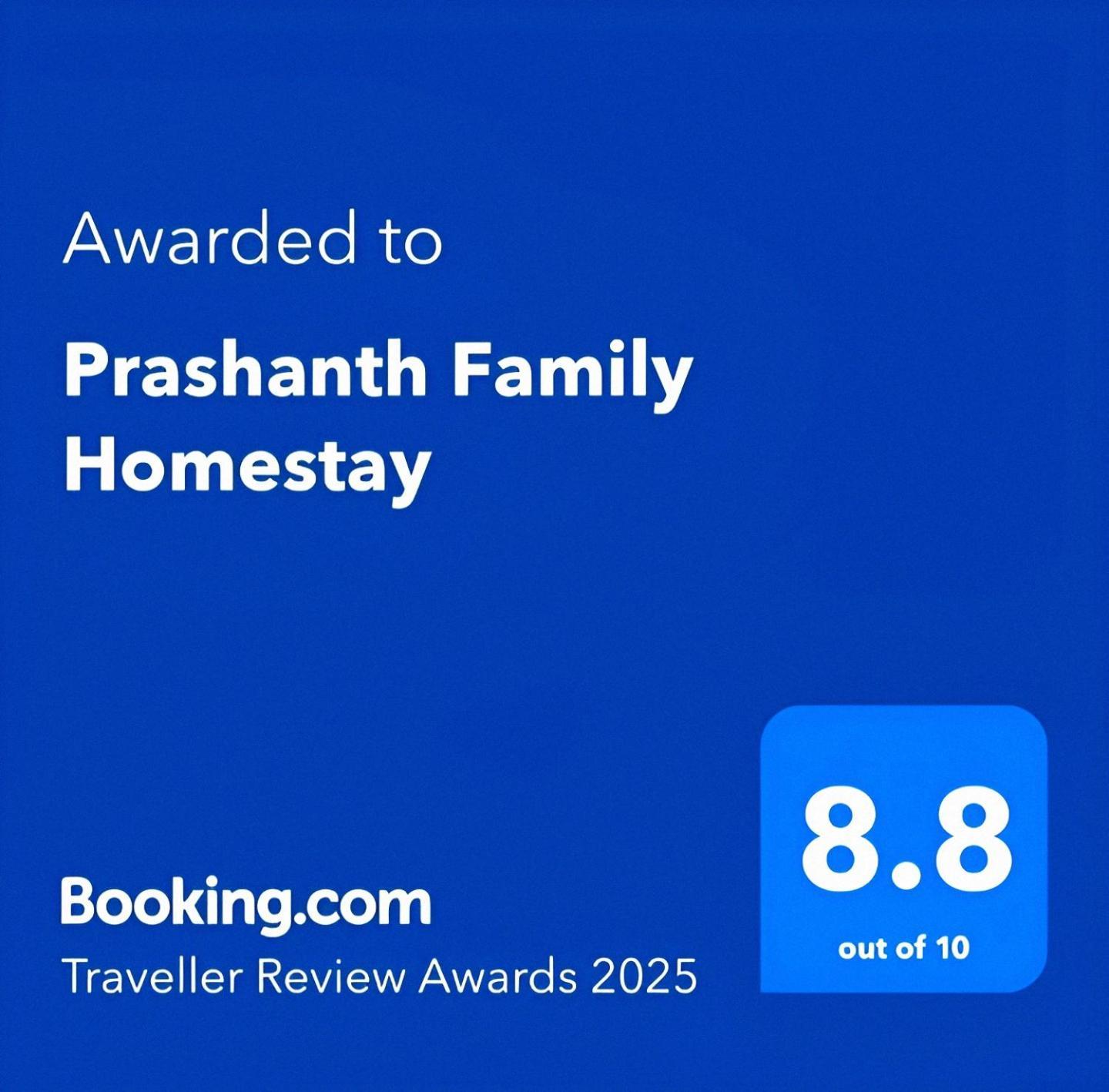 Prashanth Family Homestay Tulsa Exterior foto